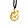 24K Gold Dragon Necklace