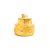 24K Gold Birthday Cake Ornament
