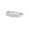 18K White Gold Diamond Bangle