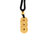 24K Gold Ancient Design Pixiu Necklace