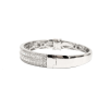 18K White Gold Diamond Bangle