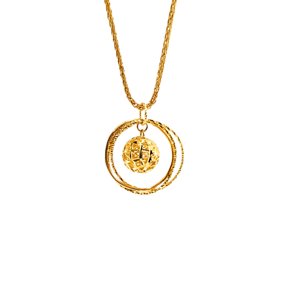 24K Gold Boutique Design Necklace