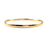18K Gold Round Bangle
