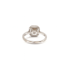18K White Gold Yellow Diamond Ring