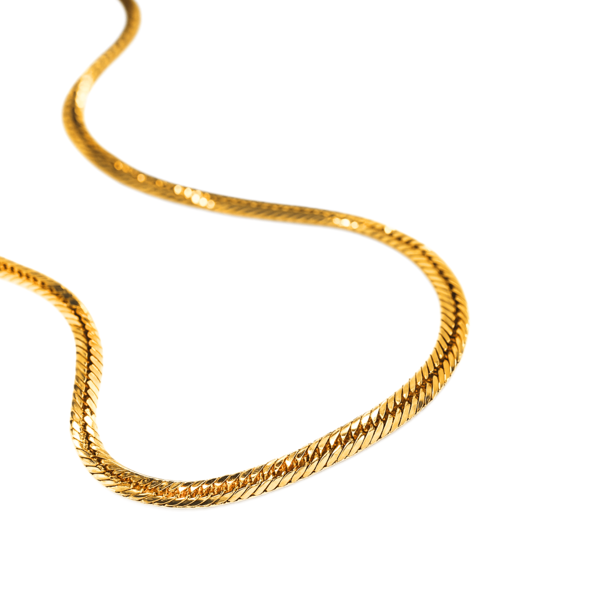 18K Gold Snake Chain