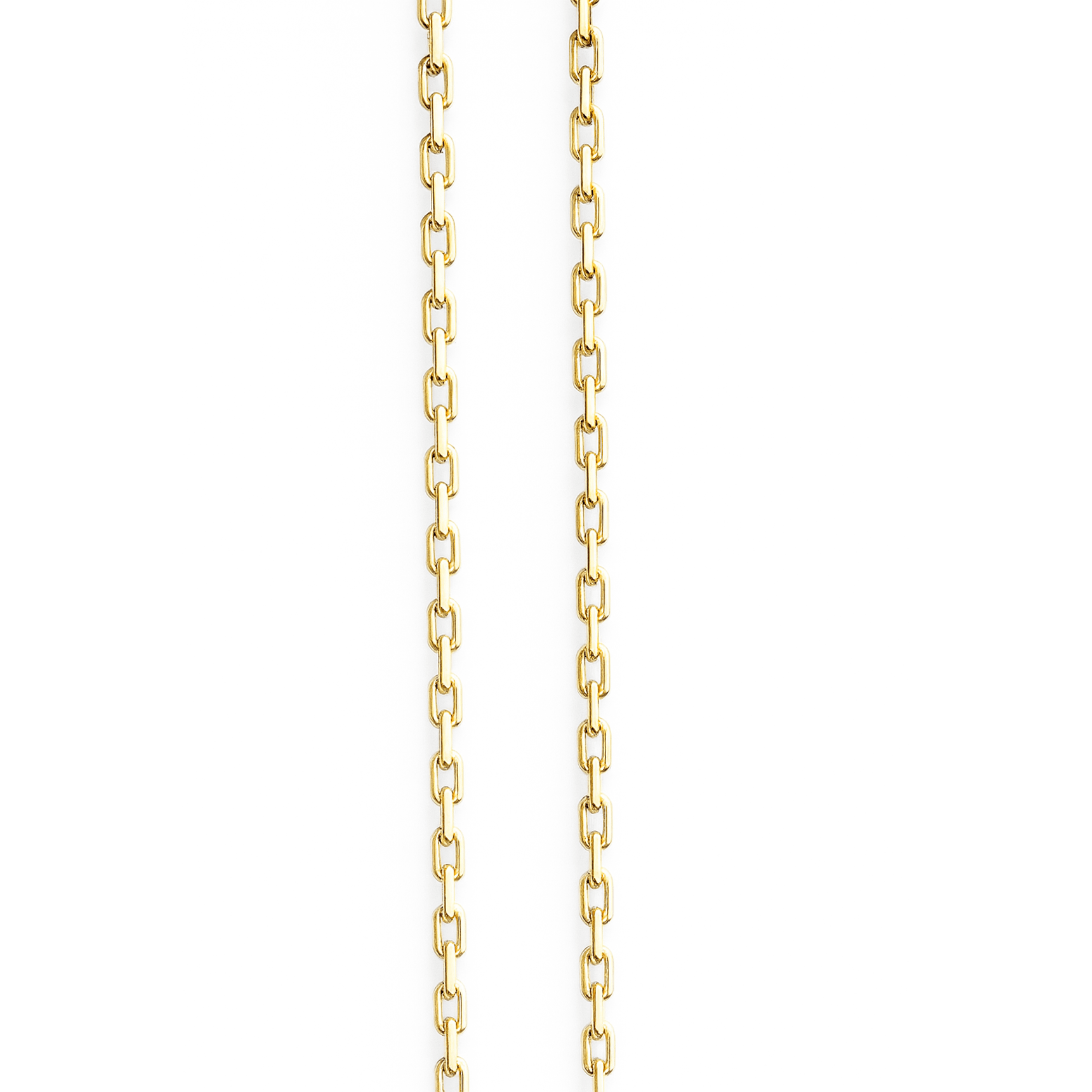 18K Gold Paperclip Chain Necklace