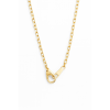 18K Gold Paperclip Chain Necklace