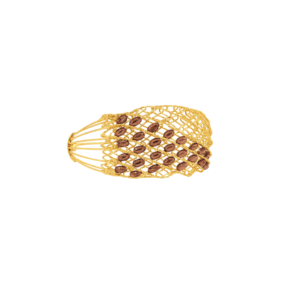 18K Gold Soft Bangle