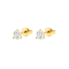 18K Gold Diamond Earrings