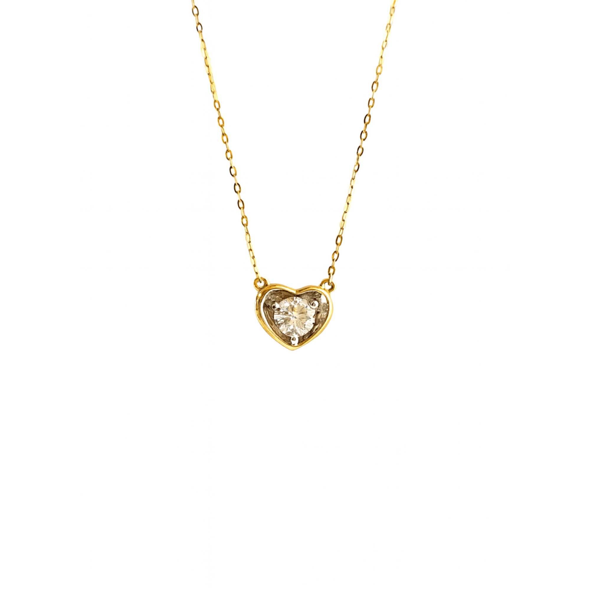 18K Gold Diamond Necklace