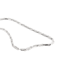 18K White Gold Chain Necklace