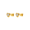 18K Gold Diamond Earrings