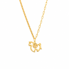 999 Pure Gold Pony Necklace